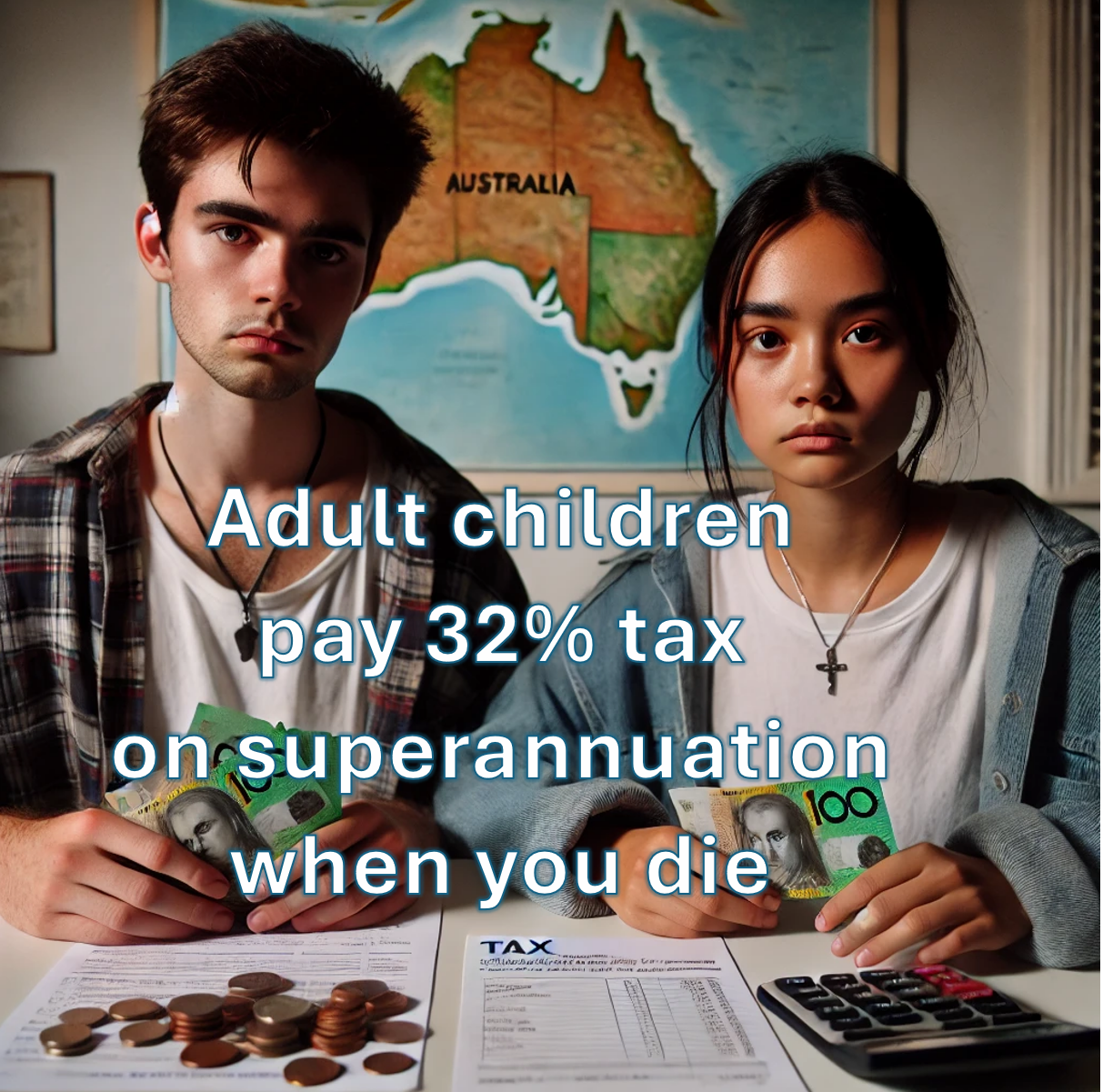 32% tax on superannuation when you die