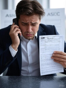 fixing mistakes in new company ASIC Form 492