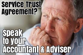 service trust agreement