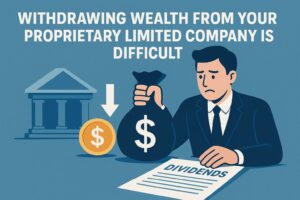 removing value out of a company is difficult