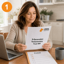 Step 1: The executor finds Legal Consolidated Probate guidance after the Will maker dies.