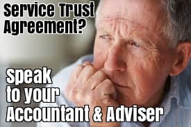 service trust agreement
