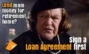 lendtoparents lend money to parents for aged care child lends money to parent child lends money to dad child lends money to mum