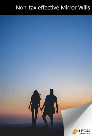 Non-tax effective Mirror Wills book cover