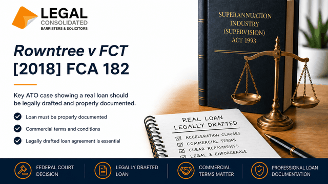 SMSF lending money to a related party