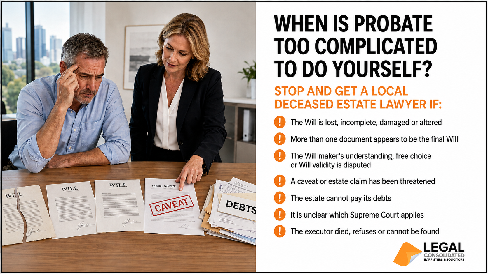 when do you need a lawyers help for probate