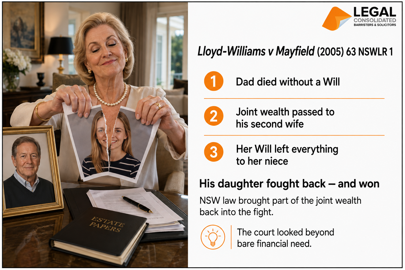 Lloyd-Williams v Mayfield (2005) 63 NSWLR 1