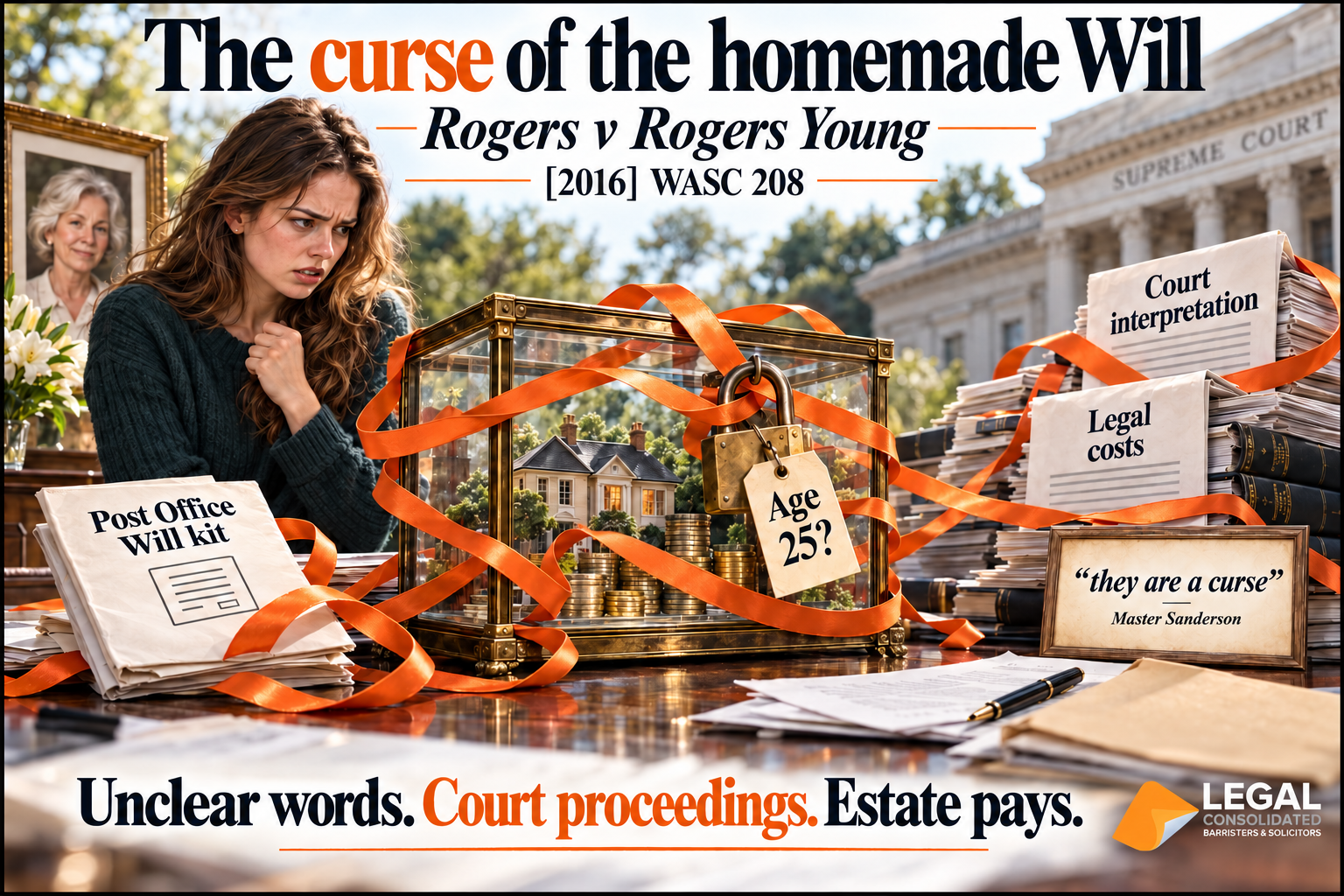 curse of the home made Will Rogers v Rogers Australian challenge to a Will