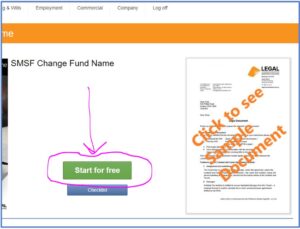 update SMSF trust deed name