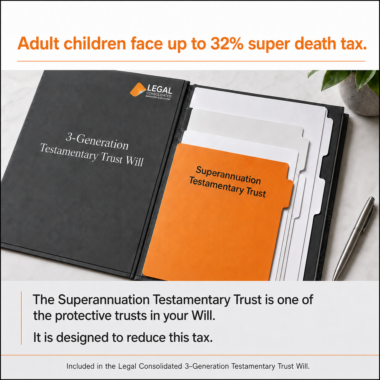 superannuation taxed at death dependancy